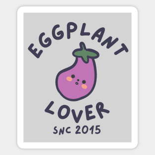 Eggplant Lover Since 2015 Magnet